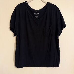 American Eagle Black Soft & Sexy Tee